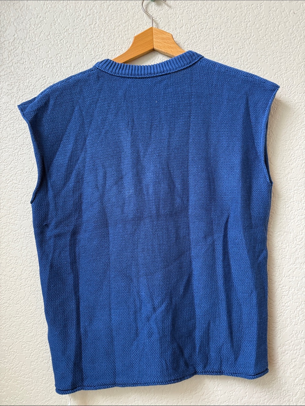 Amazon Sweater Tank Top Royal Blue Size Small - Picture 8 of 11